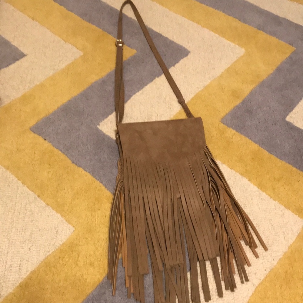Fringe purse